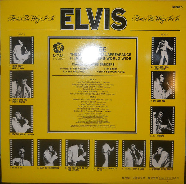 Elvis Presley - That's The Way It Is (Vinyl, LP, Album, Stereo)