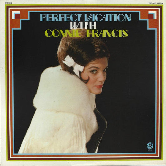 Connie Francis - Perfect Vacation With Connie Francis (2xVinyl, LP, Compilation, Stereo) Very Good Plus (VG+) / Very Good (VG)