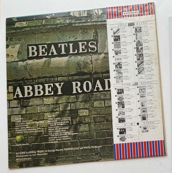 The Beatles - Abbey Road (Vinyl, LP, Album, Promo, Reissue, Stereo) Near Mint (NM or M-) / Very Good Plus (VG+)