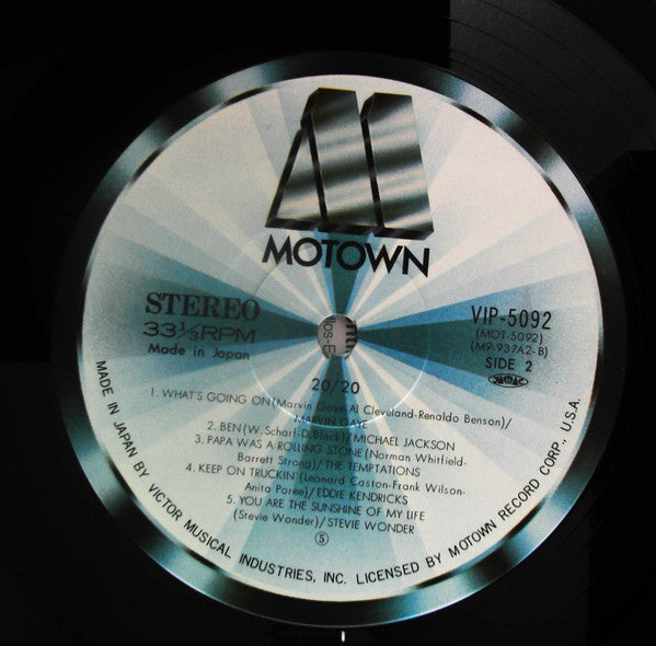 Various - 20/20 Twenty No.1 Hits From Twenty Years At Motown (Vinyl...