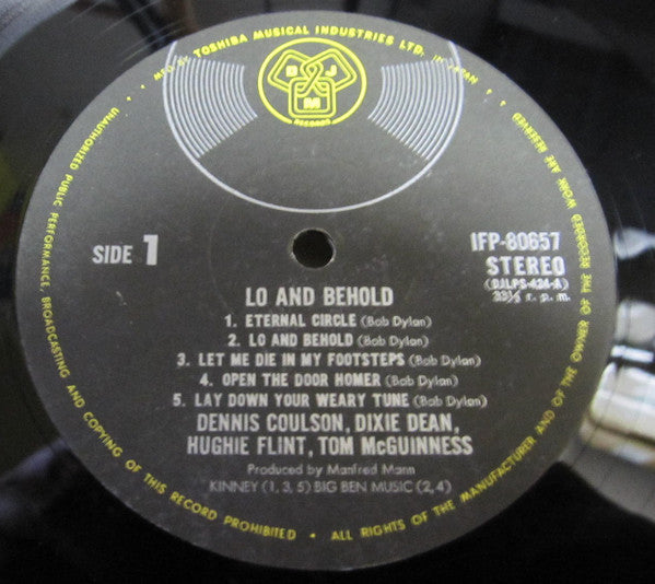 McGuinness Flint - Lo & Behold (Vinyl, LP, Album) Very Good Plus (VG+) / Good (G)