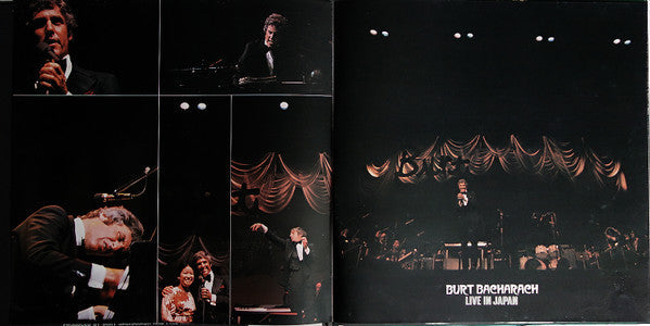 Burt Bacharach - Live In Japan (Vinyl, LP, Album, Stereo) Very Good (VG) / Very Good Plus (VG+)