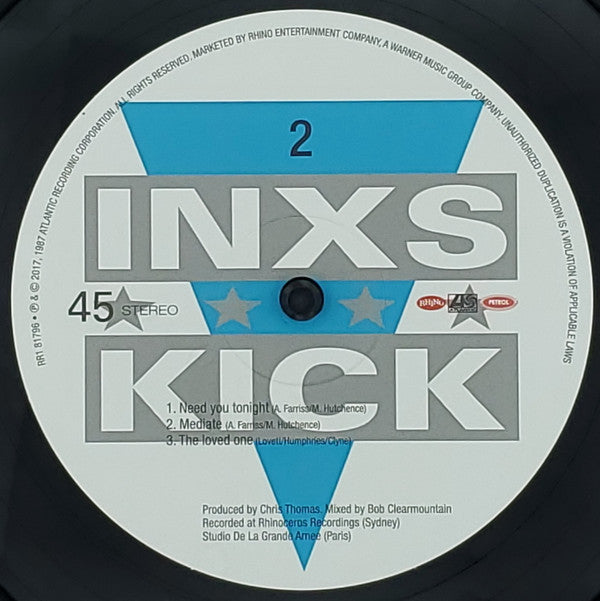 INXS - Kick (2xVinyl, LP, 45 RPM, Album, Reissue, Remastered, Stereo) Near Mint (NM or M-) / Near Mint (NM or M-)