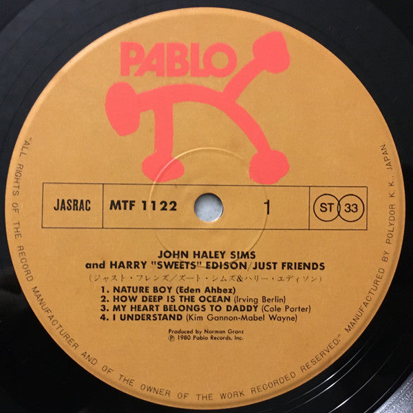 Zoot Sims - Just Friends (Vinyl, LP, Album)