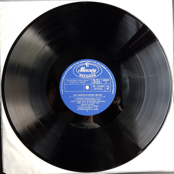 Clifford Brown - Jam Session (Vinyl, LP, Album, Reissue, Mono) Very Good Plus (VG+) / Very Good (VG)