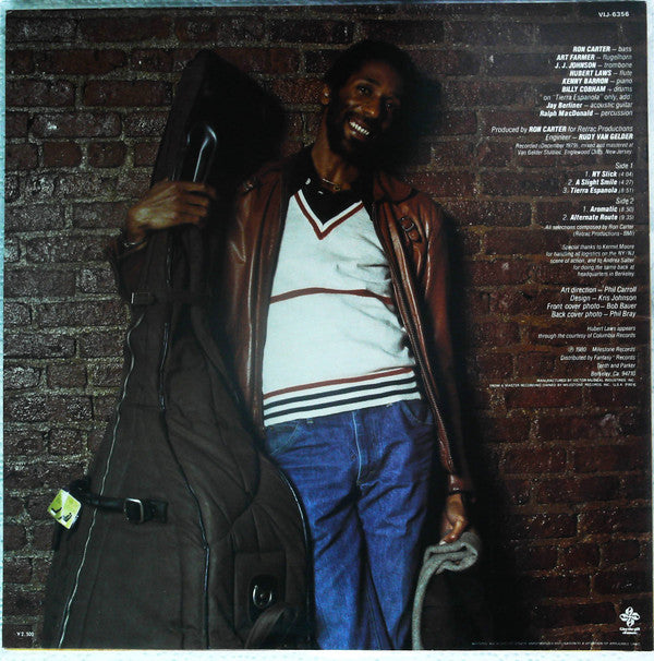 Ron Carter - New York Slick (Vinyl, LP, Album, Promo) Very Good Plus (VG+) / Very Good Plus (VG+)