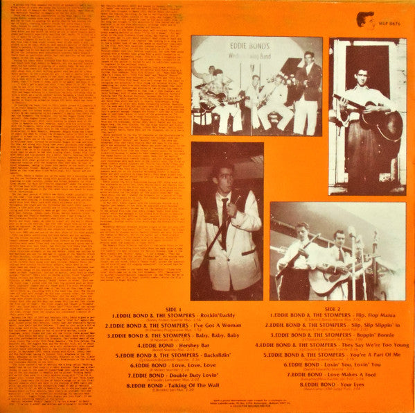 Eddie Bond - Original Early Recordings (Vinyl, LP, Compilation) Very Good Plus (VG+) / Very Good Plus (VG+)
