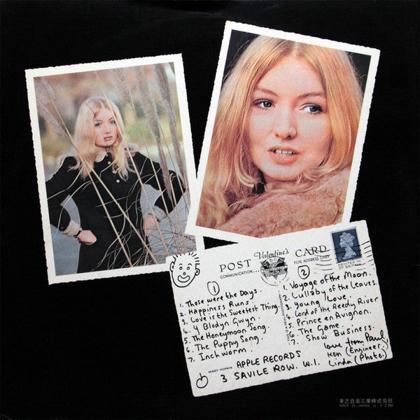 Mary Hopkin - Post Card (Vinyl, LP, Album, Stereo)