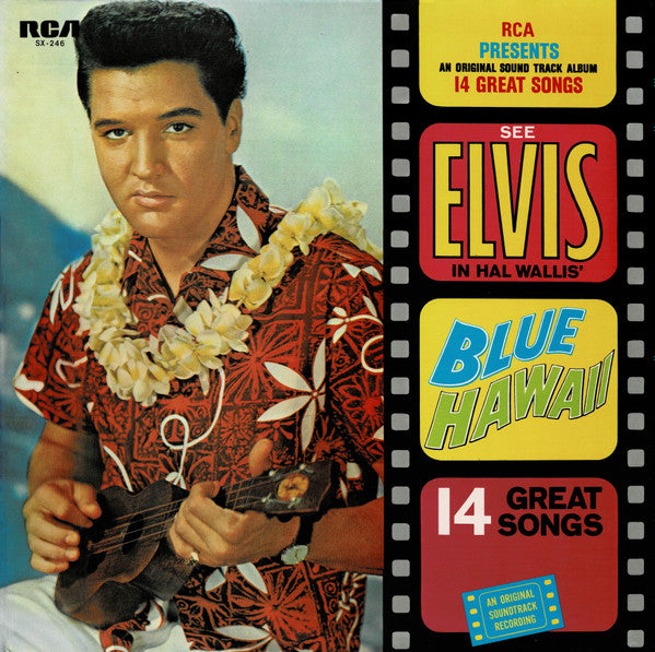 Elvis Presley - Blue Hawaii (Vinyl, LP, Album, Reissue, Stereo) Good Plus (G+) / Very Good (VG)