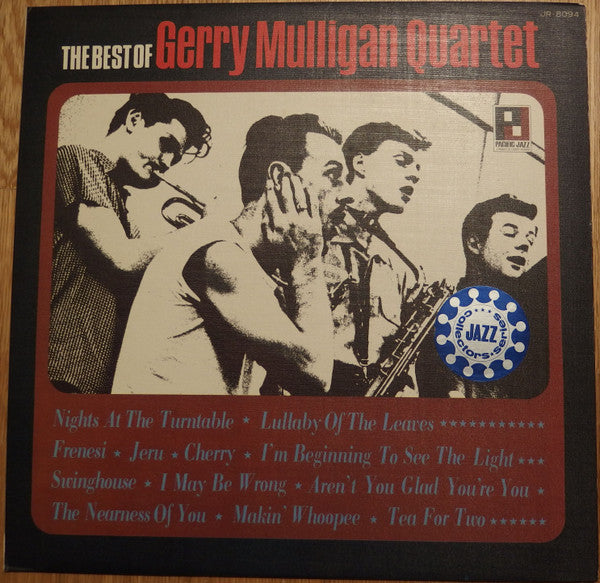 Gerry Mulligan Quartet - The Best Of (Vinyl, LP, Compilation) Good Plus (G+) / Good Plus (G+)
