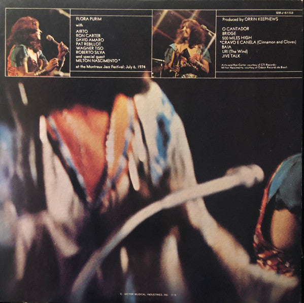 Flora Purim - 500 Miles High (Vinyl, LP, Album, Promo) Very Good Plus (VG+) / Good Plus (G+)