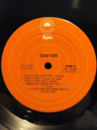 Boston - Boston (Vinyl, LP, Album, Stereo) Good Plus (G+) / Good Plus (G+)
