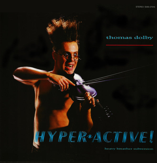 Thomas Dolby - Hyperactive! (Heavy Breather Subversion) (Vinyl, 12", Single, Promo) Very Good Plus (VG+) / Very Good (VG)