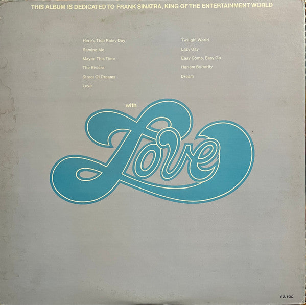 Tony Bennett - With Love (Vinyl, LP, Stereo) Very Good Plus (VG+) / Very Good Plus (VG+)