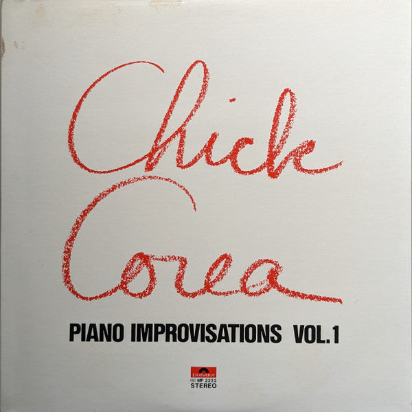 Chick Corea - Piano Improvisations Vol. 1 (Vinyl, LP, Album)