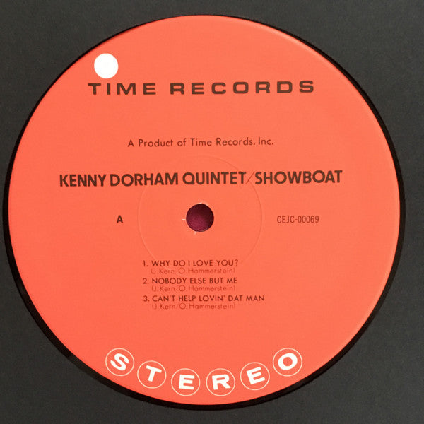 The Kenny Dorham Quintet - Jerome Kern Showboat (Vinyl, LP, Album, Reissue, Stereo) Very Good Plus (VG+) / Very Good Plus (VG+)