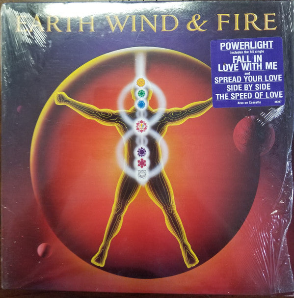 Earth, Wind & Fire - Powerlight (Vinyl, LP, Album) Very Good (VG) / Very Good Plus (VG+)