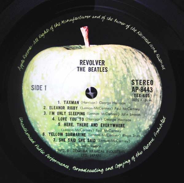 The Beatles - Revolver (Vinyl, LP, Album, Reissue, Stereo)