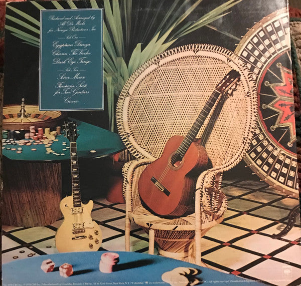 Al Di Meola - Casino (Vinyl, LP, Album) Very Good (VG) / Very Good Plus (VG+)