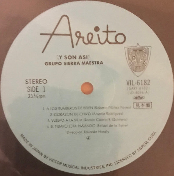Sierra Maestra - ¡ Y Son Así! (Vinyl, LP, Album) Very Good Plus (VG+) / Very Good Plus (VG+)