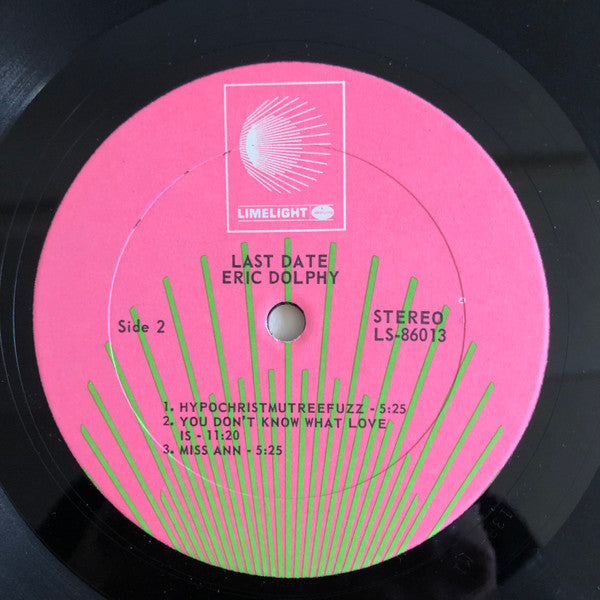 Eric Dolphy - Last Date (Vinyl, LP, Album, Reissue, Stereo)