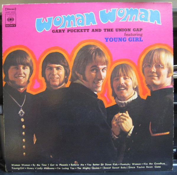 Gary Puckett & The Union Gap - Woman, Woman (Vinyl, LP, Album) Very Good (VG) / Good (G)