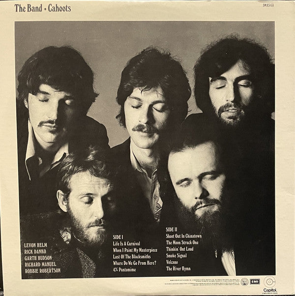 The Band - Cahoots (Vinyl, LP, Album, Repress) Very Good Plus (VG+) / Very Good (VG)