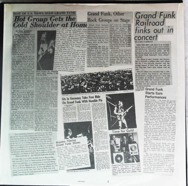 Grand Funk Railroad - Mark, Don & Mel 1969-71 (Vinyl, LP, Compilation)