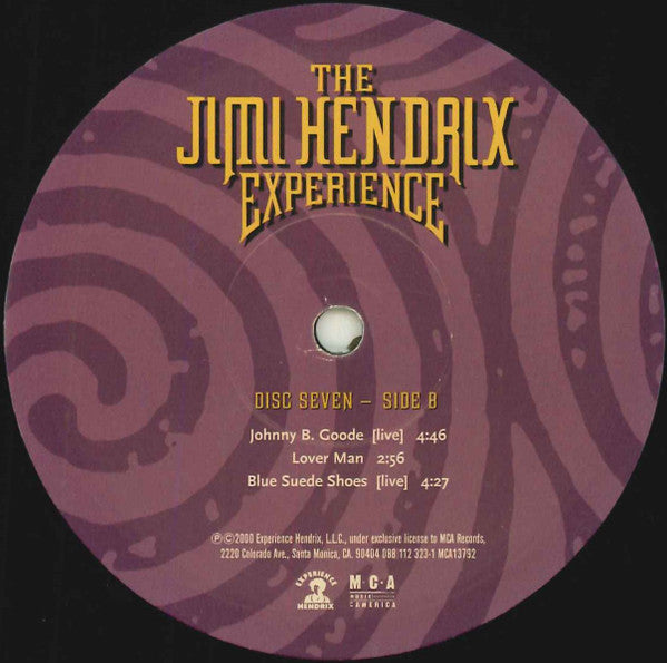 The Jimi Hendrix Experience - The Jimi Hendrix Experience (8xBox Set, Vinyl, Limited Edition, LP, Compilation, Stereo, Mono) Very Good Plus (VG+) / Very Good Plus (VG+)