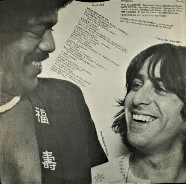 Attitudes - Good News (Vinyl, LP, Album, Stereo) Very Good Plus (VG+) / Good (G)