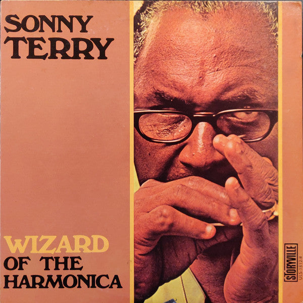 Sonny Terry - Wizard Of The Harmonica (Vinyl, LP, Album, Stereo) Very Good (VG) / Good (G)