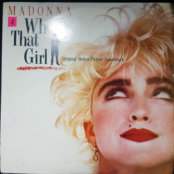 Madonna - Who's That Girl (Original Motion Picture Soundtrack) (Vinyl, LP, Album) Very Good (VG) / Very Good (VG)