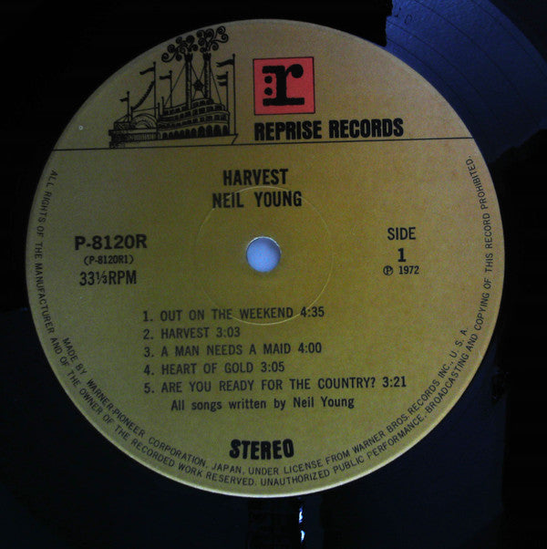 Neil Young - Harvest (Vinyl, LP, Album, Reissue)
