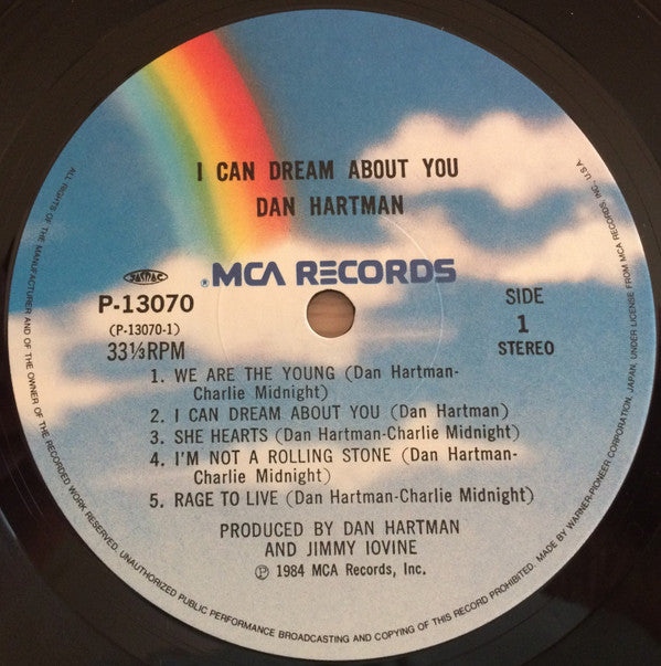Dan Hartman - I Can Dream About You (Vinyl, LP, Album) Very Good Plus (VG+) / Very Good Plus (VG+)