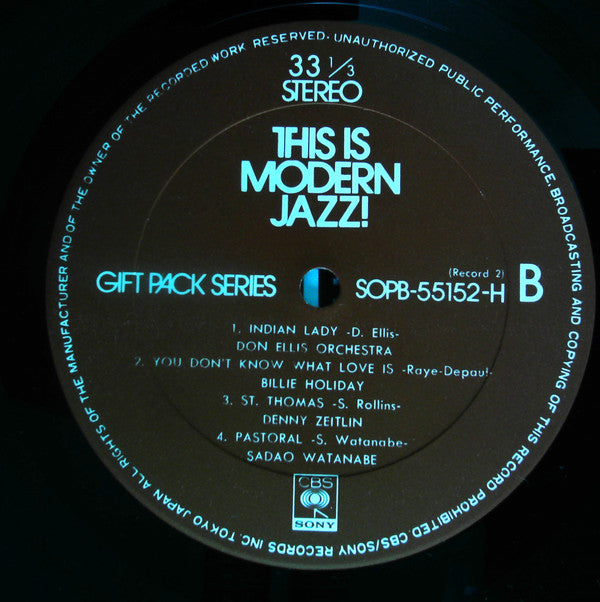 Various - This Is Modern Jazz! (2xVinyl, Box Set, LP, Compilation) Very Good (VG) / Good Plus (G+)