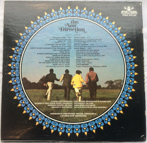The New Direction - The New Direction (Vinyl, LP, Album, Stereo) Good Plus (G+) / Good (G)