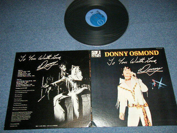 Donny Osmond - To You With Love, Donny (Vinyl, LP, Album) Near Mint (NM or M-) / Very Good Plus (VG+)