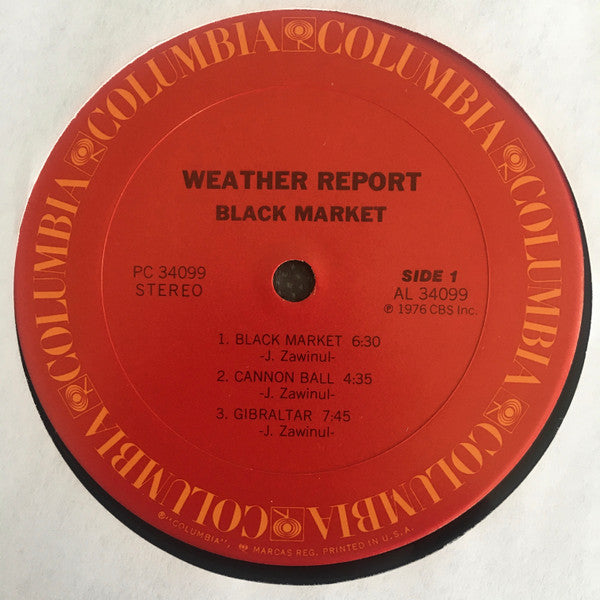 Weather Report - Black Market (Vinyl, LP, Album, Stereo) Very Good (VG) / Very Good (VG)