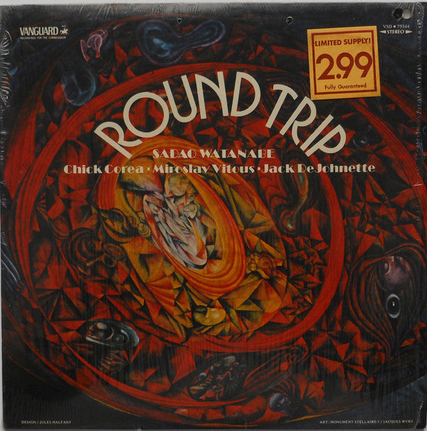 Sadao Watanabe - Round Trip (Vinyl, LP, Album) Very Good (VG) / Poor (P)