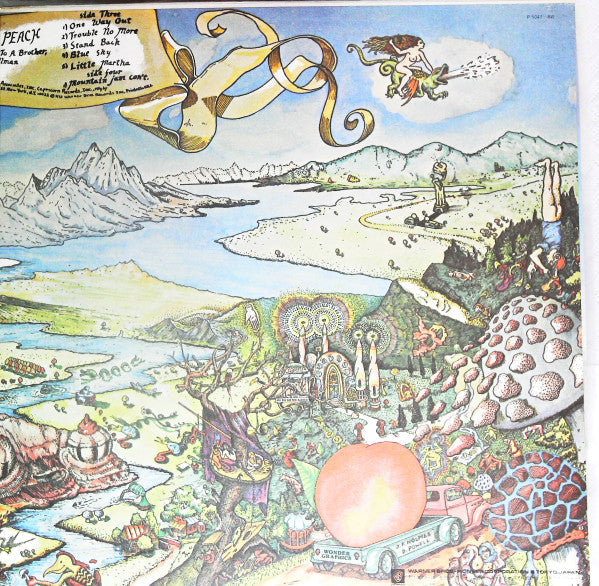 The Allman Brothers Band - Eat A Peach (2xVinyl, LP, Album) Very Good (VG) / Very Good (VG)