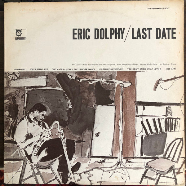 Eric Dolphy - Last Date (Vinyl, LP, Album, Reissue, Stereo)