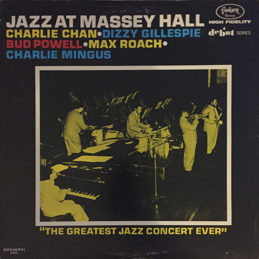 Charlie Chan (5) - Jazz At Massey Hall (Vinyl, LP, Album, Reissue, Stereo) Very Good Plus (VG+) / Very Good Plus (VG+)