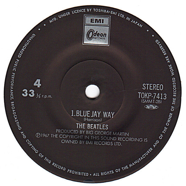 The Beatles - Magical Mystery Tour (2xVinyl, 7", 33 ⅓ RPM, EP, Reissue, Stereo) Near Mint (NM or M-) / Very Good Plus (VG+)