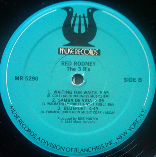 Red Rodney - The 3 R's (Vinyl, LP, Album) Good Plus (G+) / Good (G)
