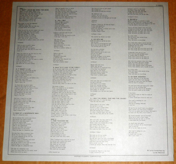 Eric Andersen (2) - Eric Andersen (Vinyl, LP, Album) Very Good Plus (VG+) / Very Good (VG)