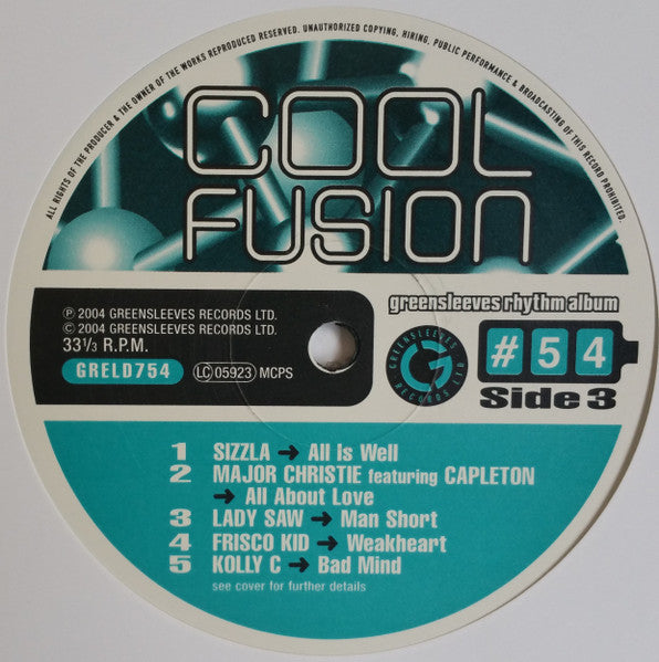 Various - Cool Fusion (2xVinyl, LP, Compilation) Very Good Plus (VG+) / Good Plus (G+)