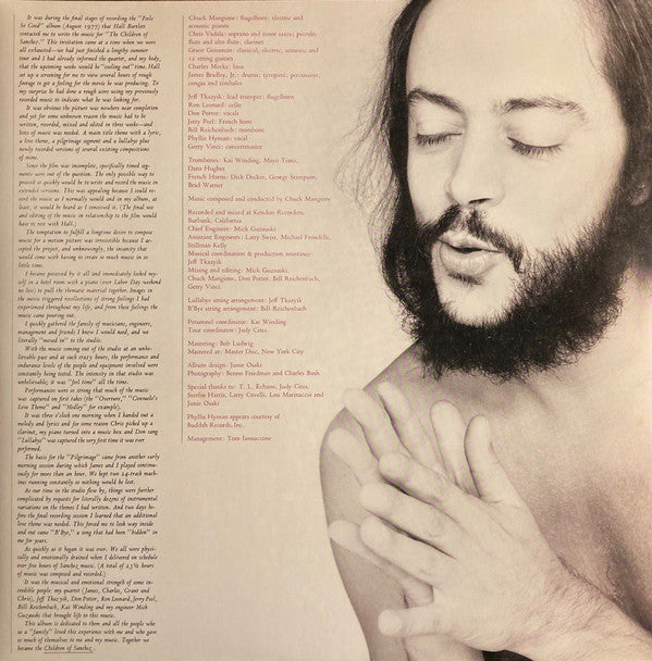 Chuck Mangione - Children Of Sanchez (2xVinyl, LP, Album, Reissue) Very Good Plus (VG+) / Very Good (VG)