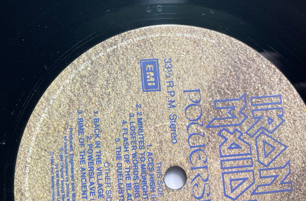 Iron Maiden - Powerslave (Vinyl, LP, Album)