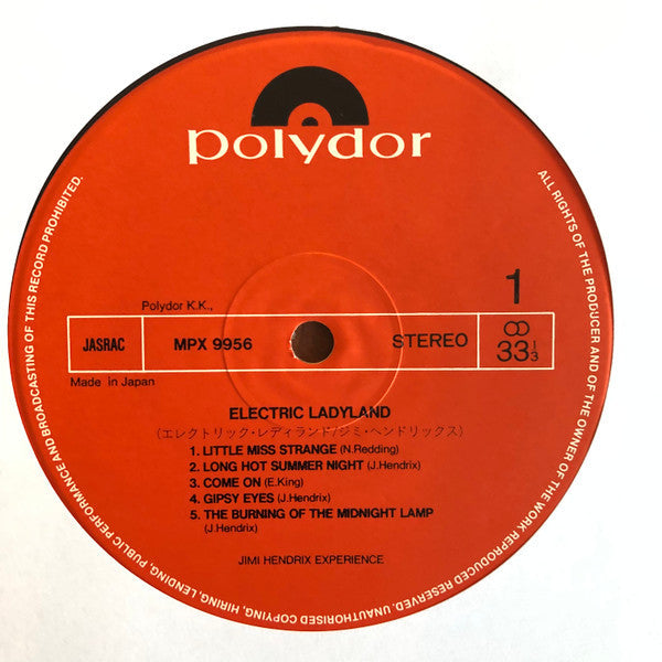 The Jimi Hendrix Experience - Electric Ladyland (Vinyl, LP, Album, ...