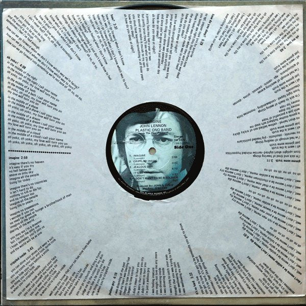 John Lennon - Imagine (Vinyl, LP, Album, Repress, Stereo) Very Good (VG) / Very Good (VG)